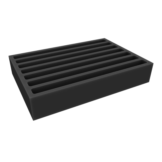 Pianka pełnego wymiaru z 7 wycięciami 370mmx25mm